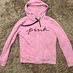 Small VS/pink Zip Up.  Gently used in great condition!